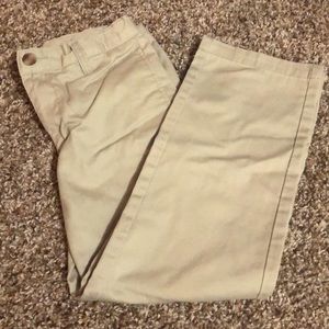 Boys khaki pants husky